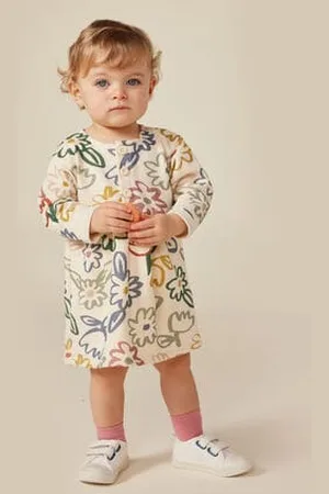 Petit Bateau Abito a maniche lunghe neonato