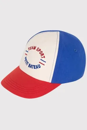Petit Bateau Berretto in cotone team sport neonato