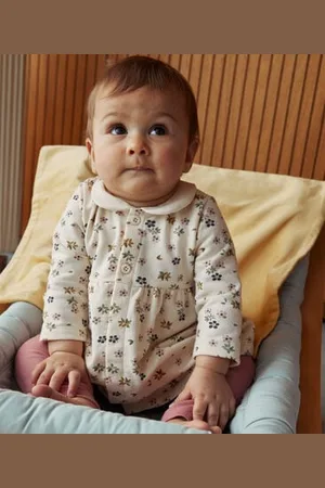 Petit Bateau Abito e leggings in cotone neonato