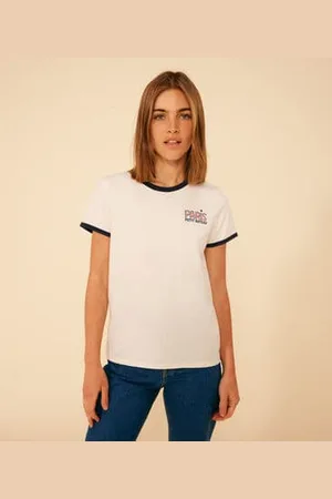 Petit Bateau T-shirt LE DROIT Parigi in cotone donna
