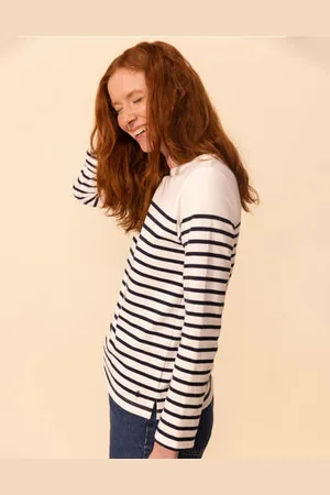 Petit Bateau Marinière in cotone Donna