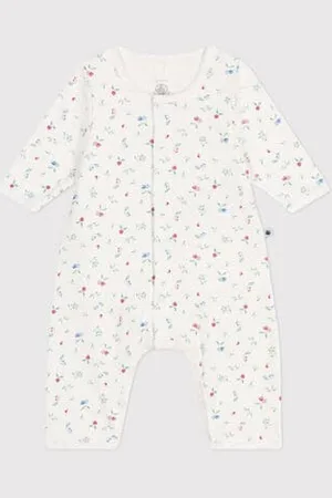 Petit Bateau Bodyjama senza piedini in cotone con frutti neonato