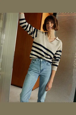 Petit Bateau Maglione in misto lana e cotone donna
