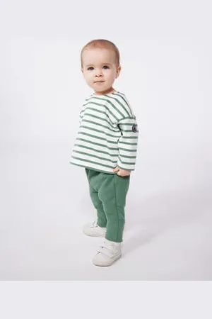 Petit Bateau Top da marinaio per neonati in cotone spesso