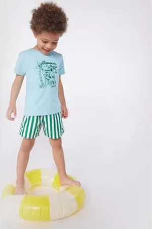 Petit Bateau T-shirt a maniche corte in cotone con stampa bambino