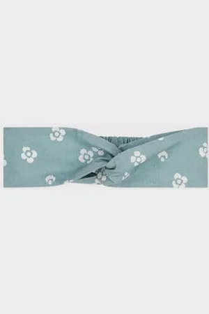 Petit Bateau Fascia in popeline con stampa a fiori bambina