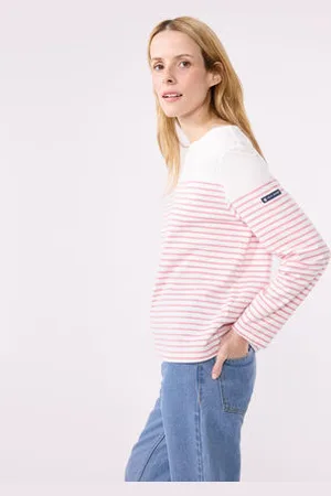 Petit Bateau Marinière a maniche lunghe in cotone donna