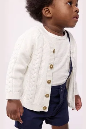 Petit Bateau Cardigan in cotone neonato