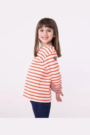 Petit Bateau Maglia a righe a maniche lunghe in cotone unisex