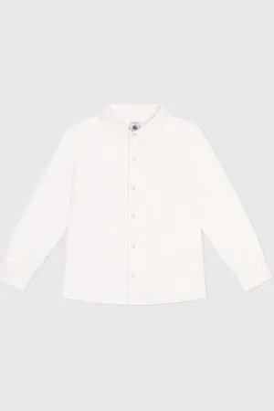 Petit Bateau Camicia in popeline bambino