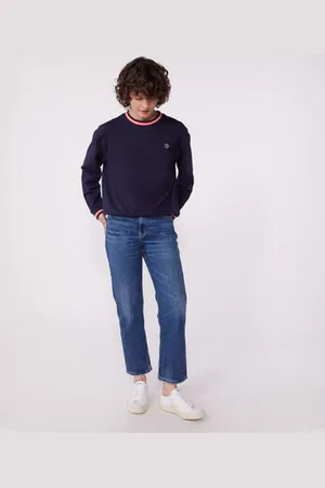 Petit Bateau Felpa donna in cotone tinta unita
