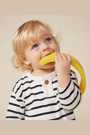 Petit Bateau T-shirt bebè a maniche lunghe in cotone