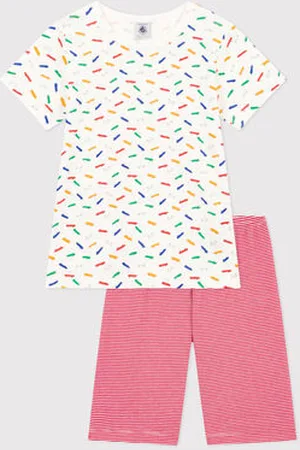 Petit Bateau Pigiama short in cotone bambino