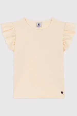 Petit Bateau T-shirt a maniche corte in cotone bambina