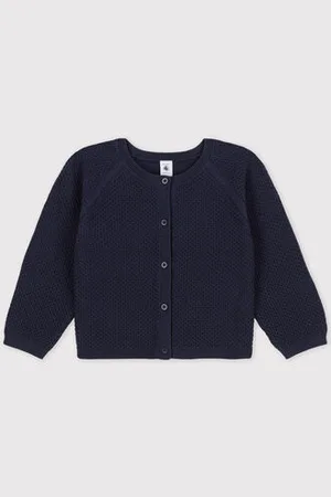 Petit Bateau Cardigan in cotone bambina