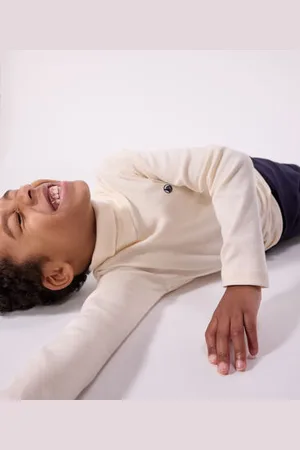 Petit Bateau Dolcevita in cotone bambino unisex