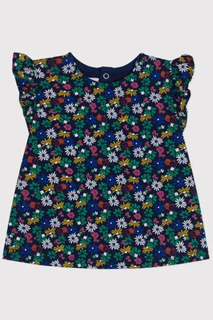 Petit Bateau Blusa senza maniche in jersey bebè