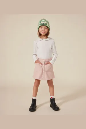 Petit Bateau T-shirt maniche lunghe in cotone bambina