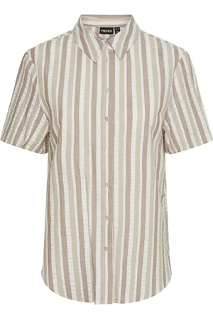 Pieces® Camicia A Maniche Corte