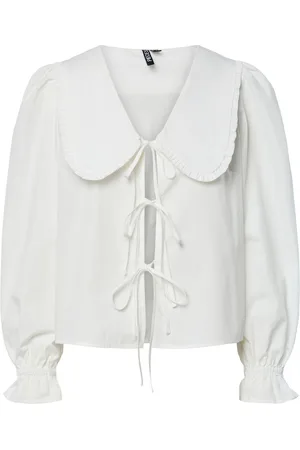 Pieces® Top A Maniche Lunghe