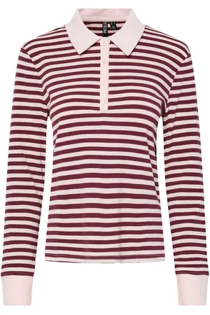 Pieces® Polo A Maniche Lunghe