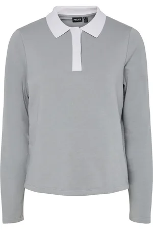 Pieces® Polo A Maniche Lunghe