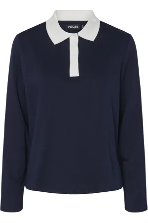 Pieces® Polo A Maniche Lunghe