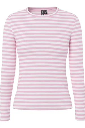Pieces® Top A Maniche Lunghe