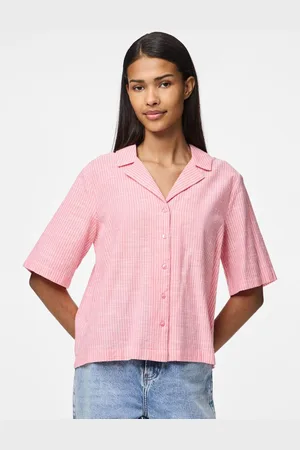 Pieces® Camicia In Misto Lino