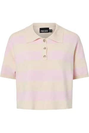 Pieces® Camicia Polo In Maglia
