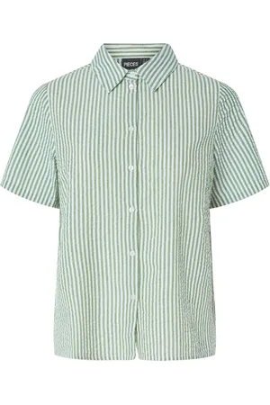 Pieces® Camicia A Maniche Corte