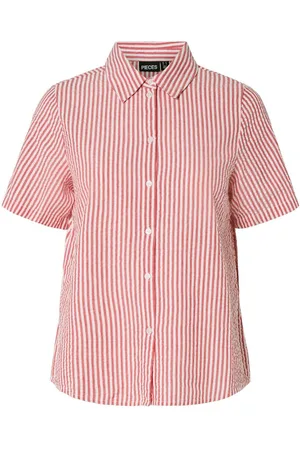 Pieces® Camicia A Maniche Corte