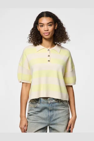 Pieces® Camicia Polo In Maglia