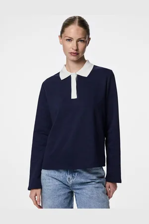 Pieces® Polo A Maniche Lunghe