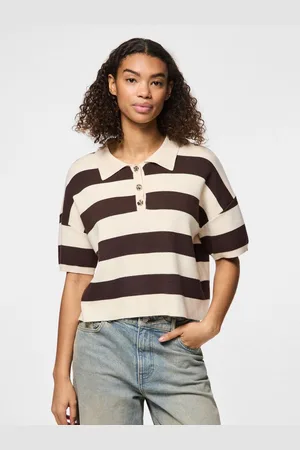 Pieces® Camicia Polo In Maglia