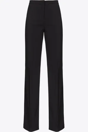 Pinko Pantaloni flared punto stoffa, , 36