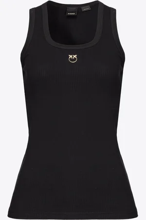 Pinko Tank top ricamo Love Birds, , S