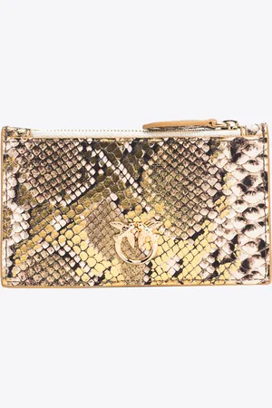 Pinko Porta carte rettile laminato Galleria, - , U