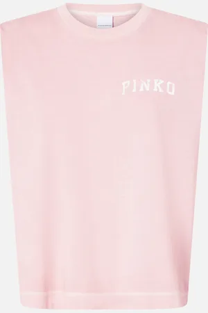 Pinko T-shirt smanicata con logo , , S