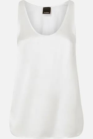 Pinko Canotta in satin di seta stretch, - , 44