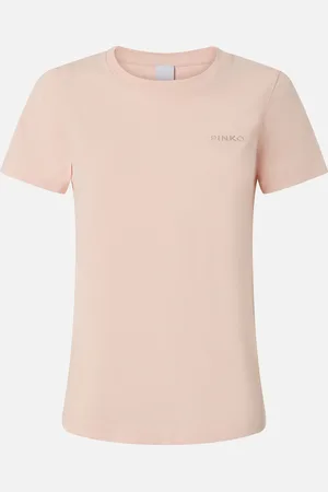 Pinko T-shirt mezze maniche ricamo logo , - , L
