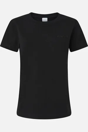 Pinko T-shirt mezze maniche ricamo logo , , XL