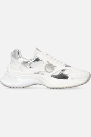 Pinko Sneakers Ariel con effetto specchio, , 39