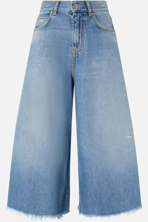 Pinko Jeans bermuda ampi in denim soft, , 27