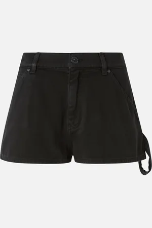 Pinko Shorts workwear in tessuto bull di cotone, , 24