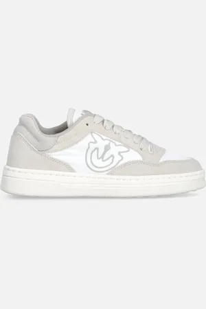 Pinko Sneakers flat in pelle con logo a contrasto, , 40