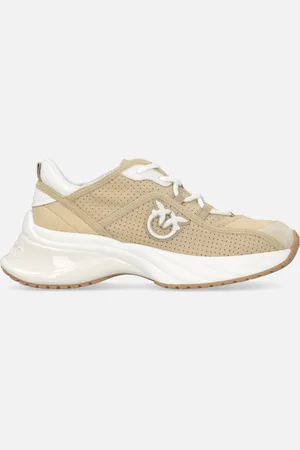 Pinko Sneakers Ariel traforate con logo uccellini, , 36