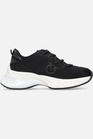 Pinko Sneakers Ariel traforate con logo uccellini, , 36