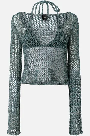 Pinko Maglia a rete con bikini, , XS