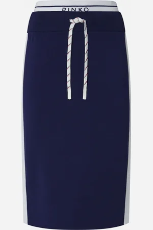 Pinko Gonna pencil in felpa con banda laterale, , XL